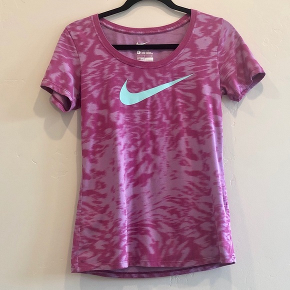 Nike Tops - Nike Swoosh Tye Dye T-shirt Short Sleeve